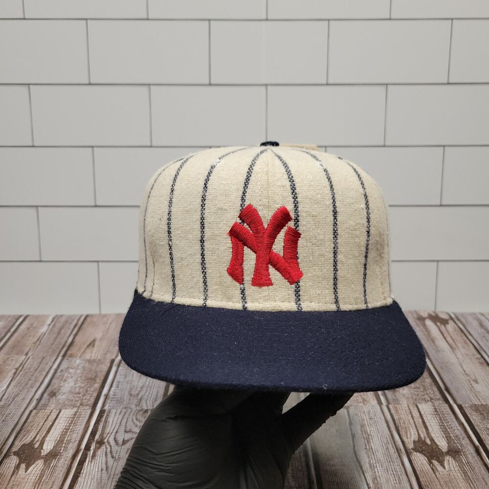 American Needle New York Yankees Vintage 1915 Red Logo Fitted Size 7 5/8